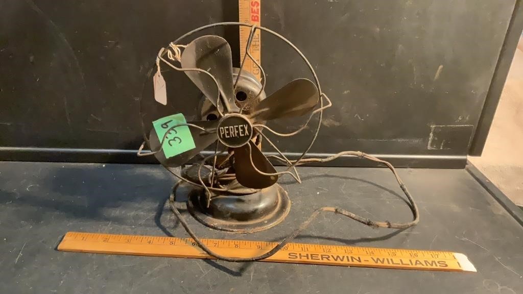 VINTAGE PERFEX DESK FAN