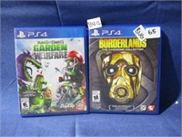 PS4 games, Plants vs. Zombies, Borderlands