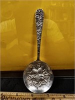 S. Kirk and Son Sterling Ornate Serving Spoon