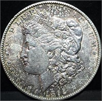 1892-O Morgan Silver Dollar, High Grade, Toned