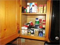 Contents of Cabinet