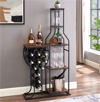 W333 5-Tier Freestanding Wine Rack