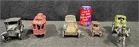 Cast Iron & Metal Toy- Lot