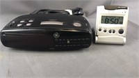 Ge Alarm Clock & Portable Alarm Clock