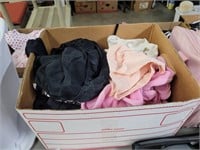 Box of models clothes, undergarments