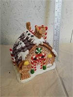 Ceramic gingerbread house