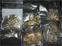 6 PKGS ASSORTED JEWELRY FINDINGS - NEVER USED