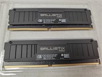 CRUCIAL BALLISTIX MAX 2X16GB DDR4-4400 MEMORY KIT