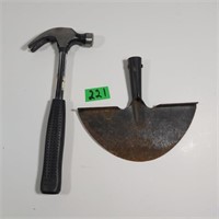 Claw hammer & Half Moon Turf Edger