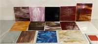 15 PCs Of Stain-Glass