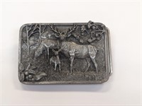 'Elk" Belt Buckle by Siskiyou Buckle Comp.