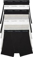Calvin Klein Mens Cotton Classics 7-Pack Boxer Bri
