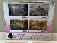 FOUR IN ONE 1000 PCS PUZZLES