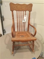 Child's Wicker Rocking Chair