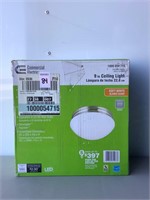 COMMERICIAL ELECTRIC 9" CEILING LIGHT