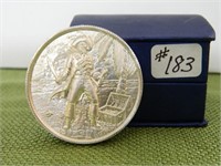 RARE! 2 Troy Oz Silver High Relief “Privateer