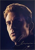 Avengers Endgame Chris Evans Autograph Photo