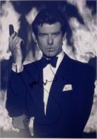 Autograph James Bond Pierce Brosnan Photo