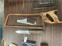 2 - Hand Saws & Knife