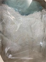 White Wedding dress in box