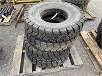 4 8.25-15 Used Tires with Tubes