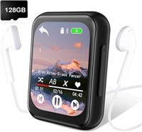 128GB MP3 Player with Bluetooth 5.3, Portable