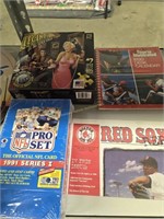 Sports, illustrated, football cards etc as shown