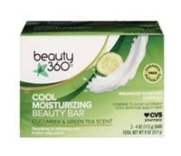 (2) 2-Pk Beauty 360 Cool Moisturizing Cucumber &
