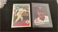 1986 LEAF WADE BOGGS . BOSTON RED SOX Lot