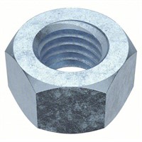 Hex Nut: 5/8"-11 Thread, 15/16 in Hex Wd 18PK A98