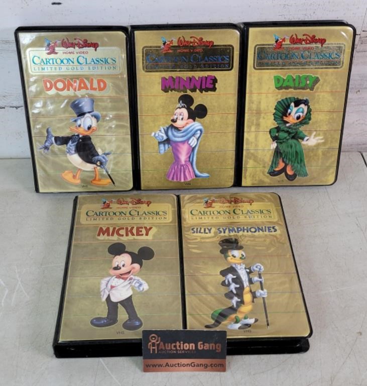 VHS Disney Limited Gold Edition