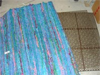 Woven Rug and Rubber Mats