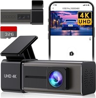 Dash Cam 4K WiFi Front Dash Camera for Cars,