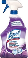 1 Lysol Bathroom Bleach Cleaner Spray, Kills Mold