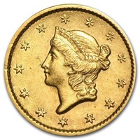 $1 Liberty Head Gold Dollar Type 1 XF (Random Year