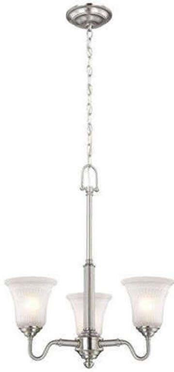 Creekford 3-light Brushed Nickel Chandelier