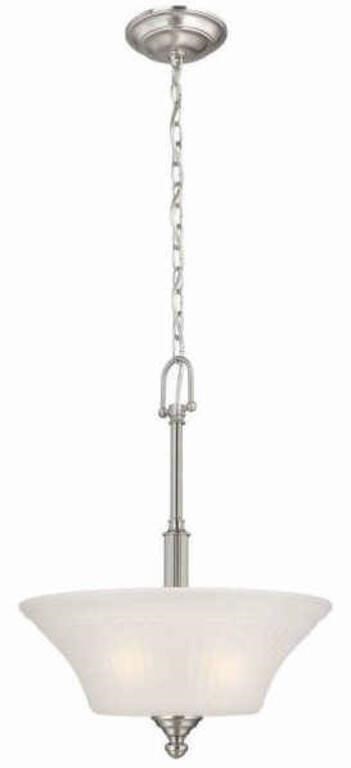 Creekford 3-light Brushed Nickel Pendant