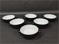 Bruntmor Black Souffle Dishes