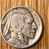 1935 D Buffalo Nickel Coin