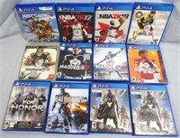 12PC- PS4 GAME LOT