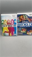 Wii Sing It & Sing It Family Hits