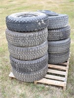Pallet of Misc. Automotive Tires & Rims