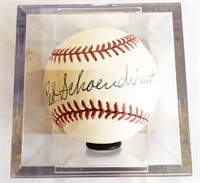 Red Schoendienst Autographed Baseball 1993 Sealed