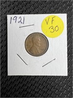 1921 Wheat Penny