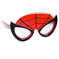 Sunstaches SG2441 Lil Spiderman Party Favors, Red
