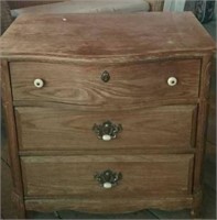 3 Drawer Chest Of Drawers, Approx. 30 1/2"×20"×30"