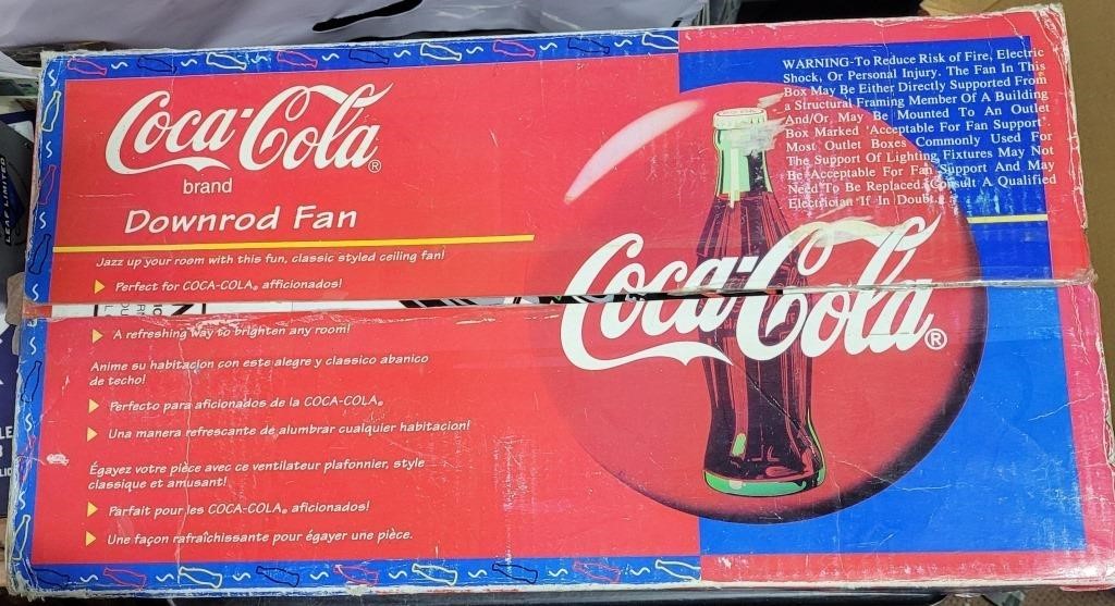 Coca Cola / Coke Ceiling Fan - unused