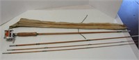 Vintage Shakespeare 1358 Bamboo Fishing Rod