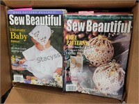 Sewing Magazines Box 12