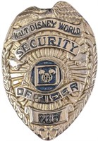 1970s/1980s Disney World Security Metal Badge